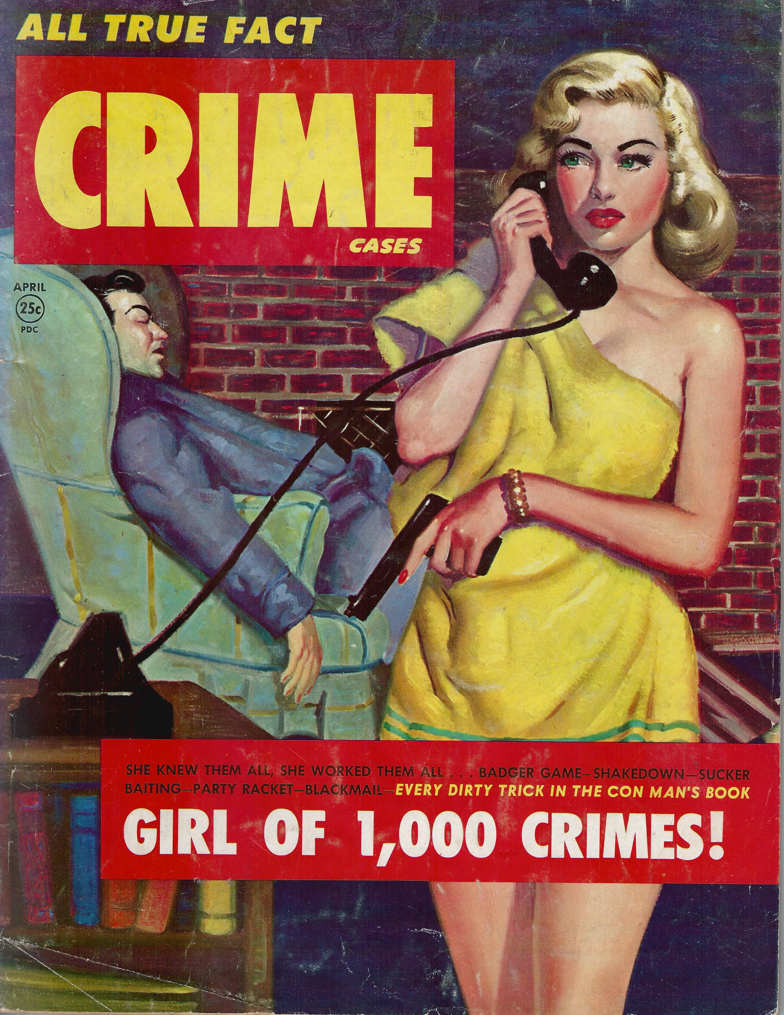 1940s USA Private Detective Stories Magazine Cover AppleMark.